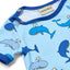 Elstar short-sleeved baby body with wales