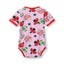 Elstar short-sleeved baby body with ladybugs