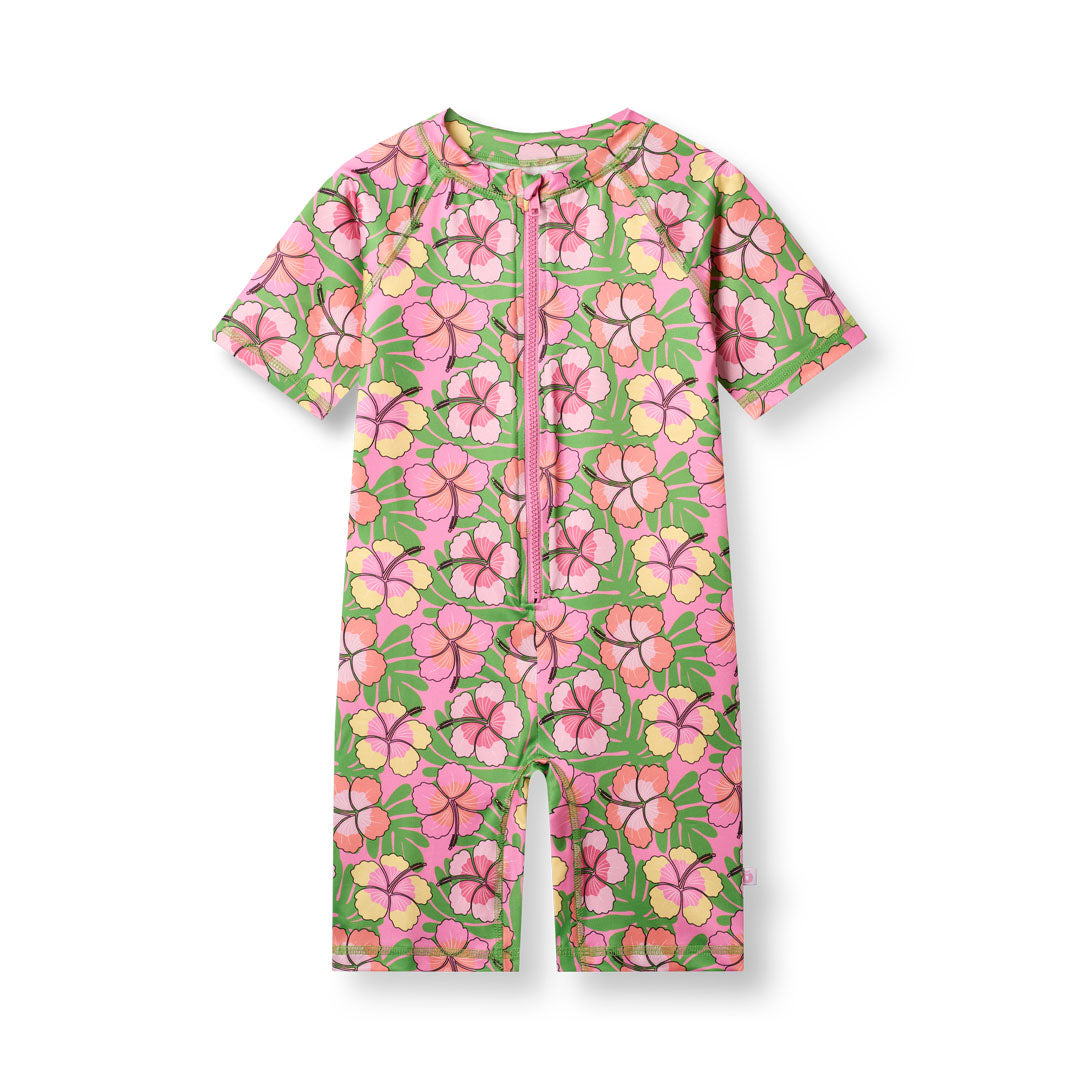 UV50 Swimsuit with flowers
