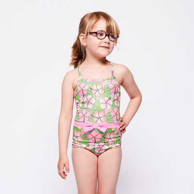 UV50 swimsuit with flowers