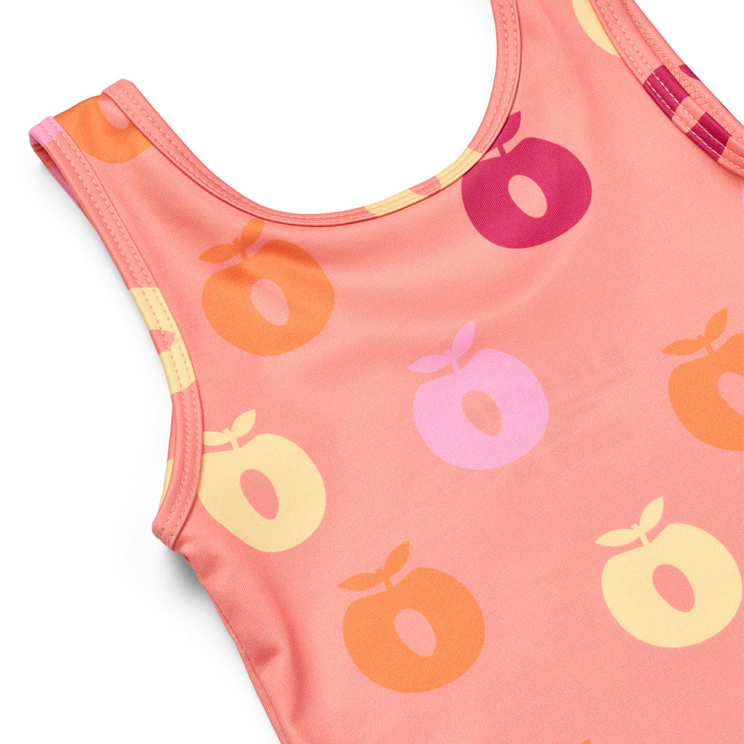 UV50 swimsuit with apples