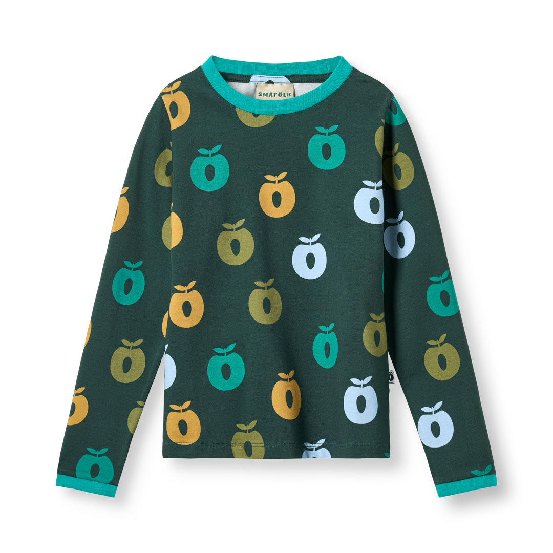 Elstar long-sleeved top with apples
