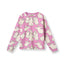 Gala long-sleeved top with dancing ghosts
