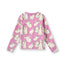 Gala long-sleeved top with dancing ghosts