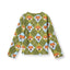 Gala long-sleeved top with foxes