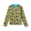 Gala long-sleeved top with police