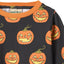 Gala long-sleeved blouse with pumpkins