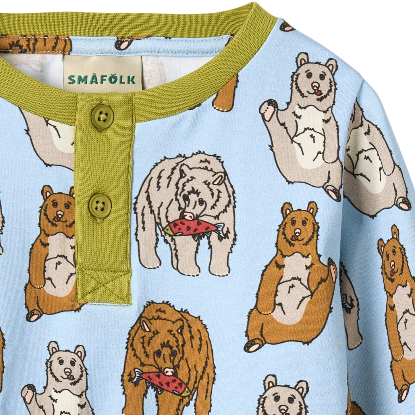 Wagener long-sleeved top with bears