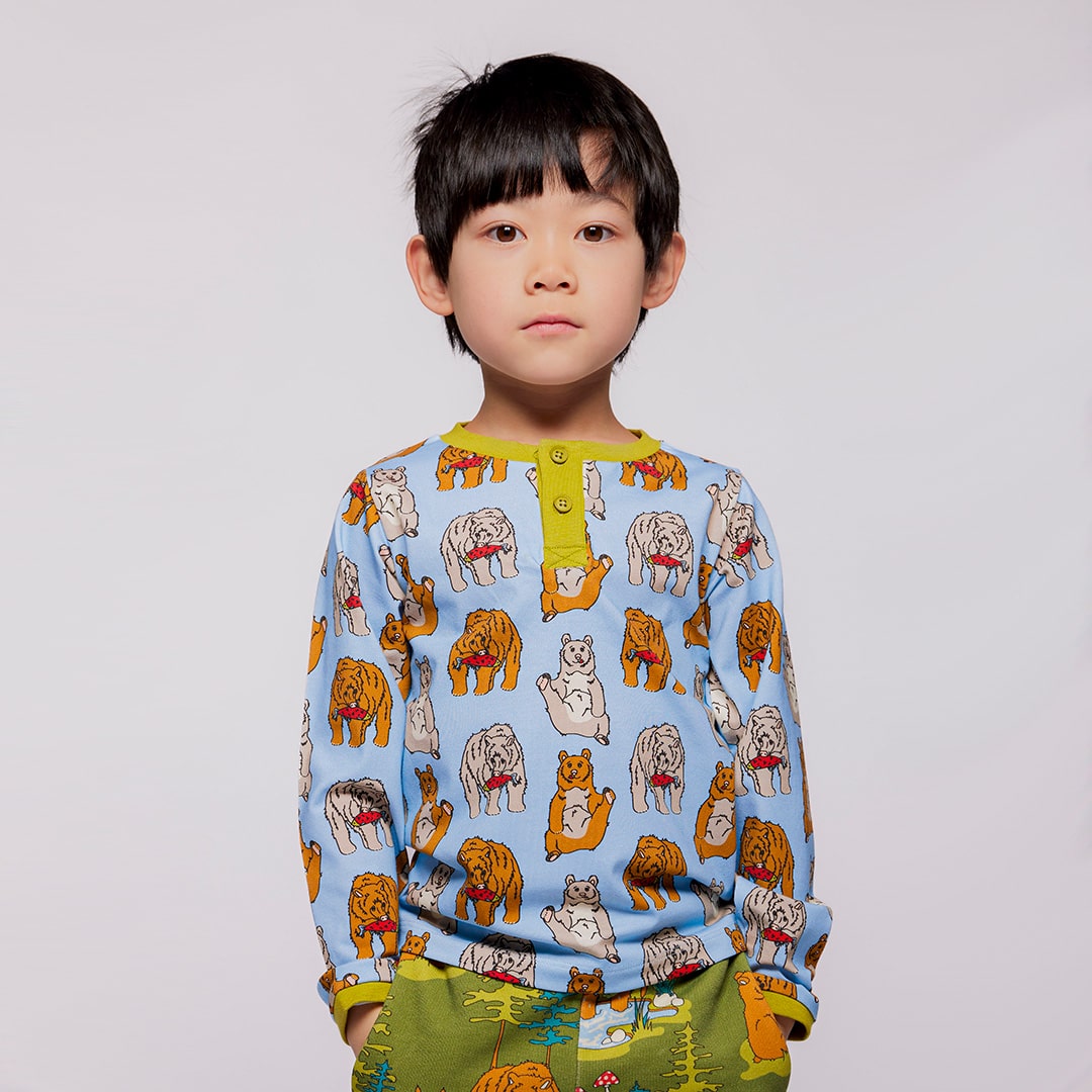 Wagener long-sleeved top with bears