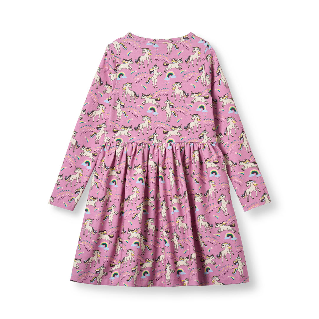 Regent dress with unicorns