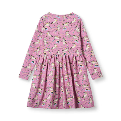 Regent dress with unicorns
