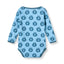 Ulm long-sleeved baby body with apples