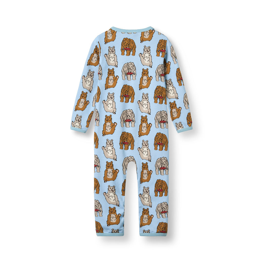 Elstar long-sleeved baby suit with bears