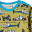 Elstar long-sleeved baby body with police