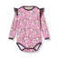 Regent long-sleeved baby body with unicorns