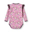 Regent long-sleeved baby body with unicorns