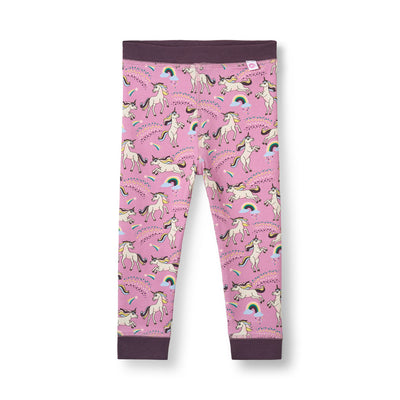 Elstar leggings for baby with unicorns