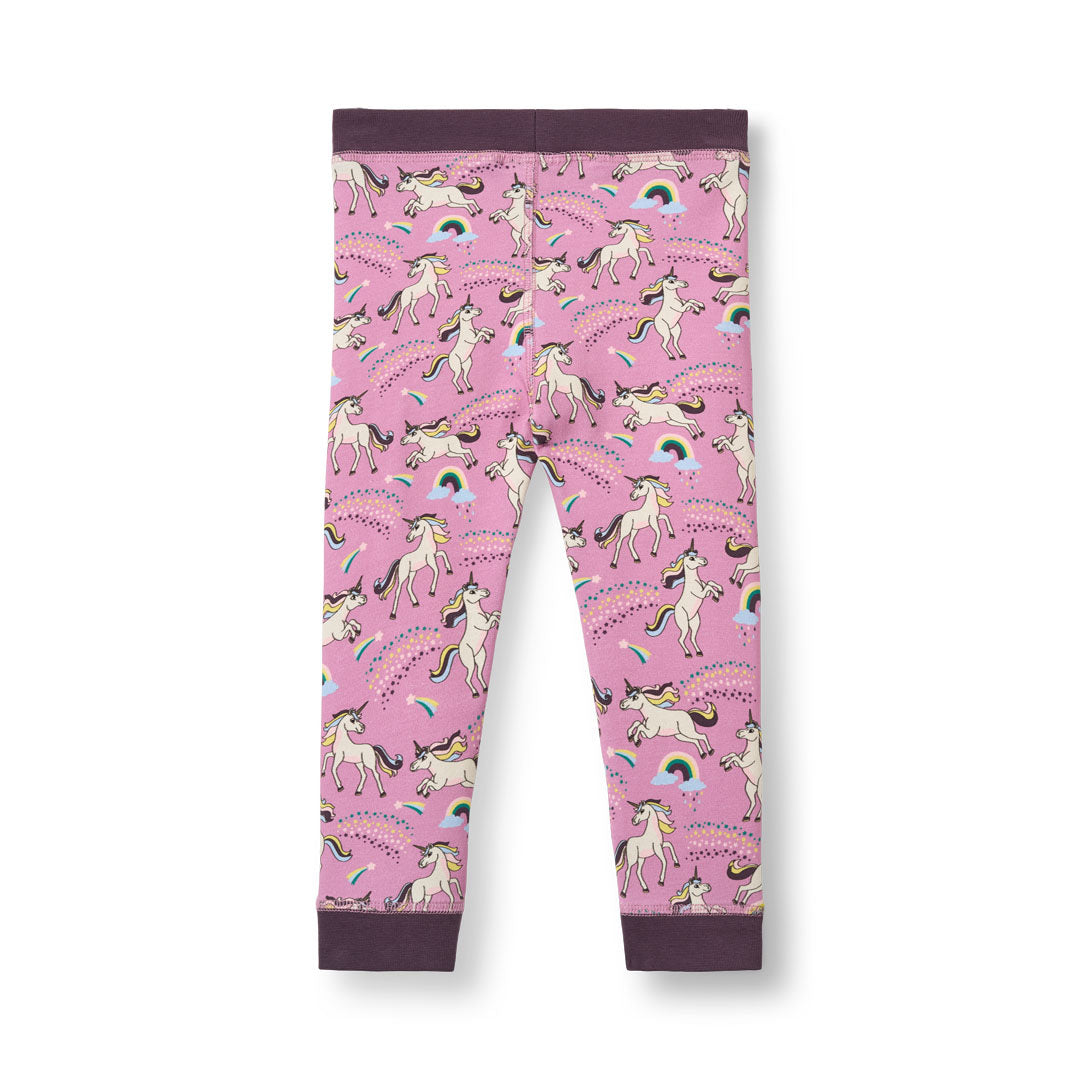 Elstar leggings for baby with unicorns