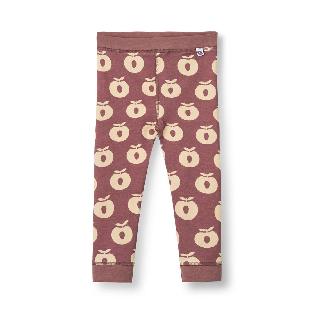 Elstar leggings for baby with apples