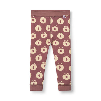 Elstar leggings for baby with apples