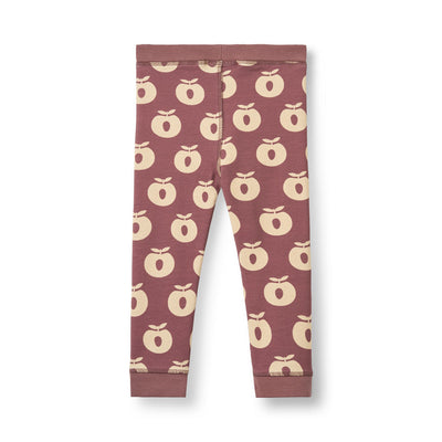 Elstar leggings for baby with apples
