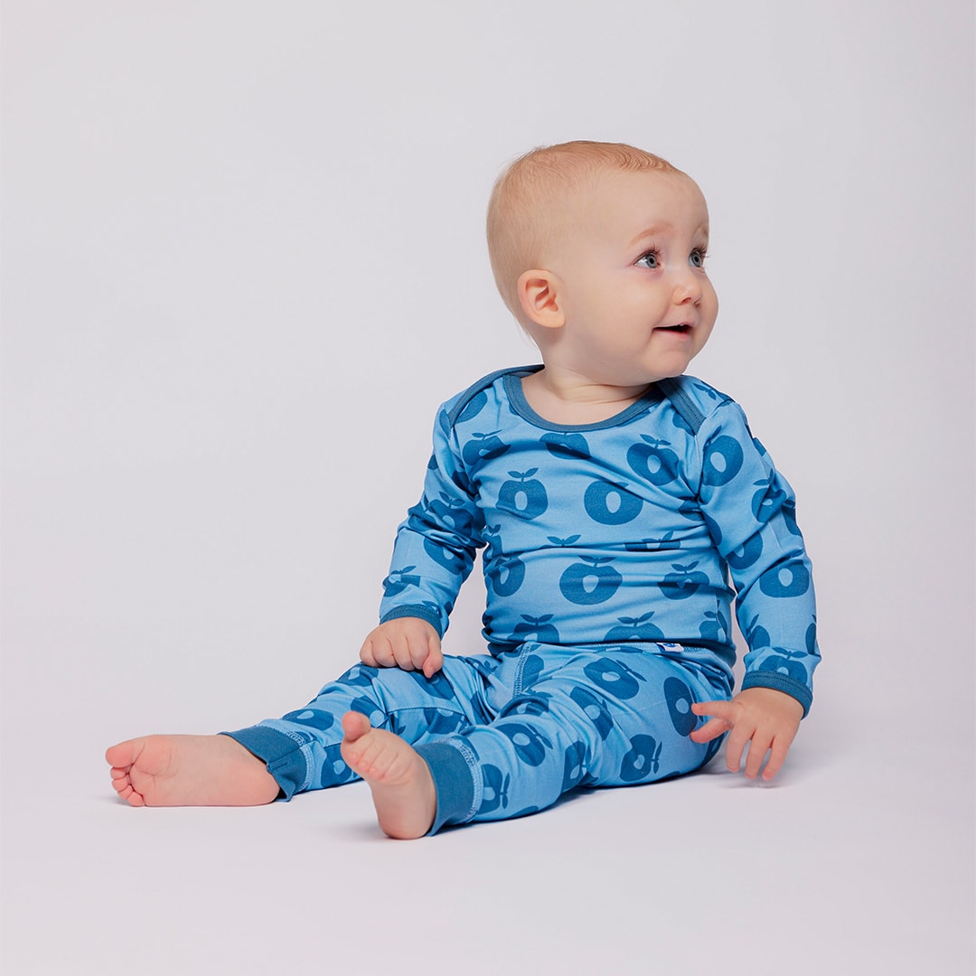 Elstar leggings for baby with apples