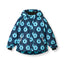 Winter jacket with apples