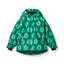 Winter jacket with apples