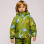 Winter jacket with dinosaurs