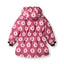 Winter jacket with apples