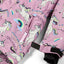 Winter jacket with unicorns