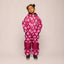 Children's snowsuit with apples