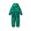 Children's snowsuit with apples