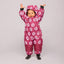 Snowsuit for toddlers with apples
