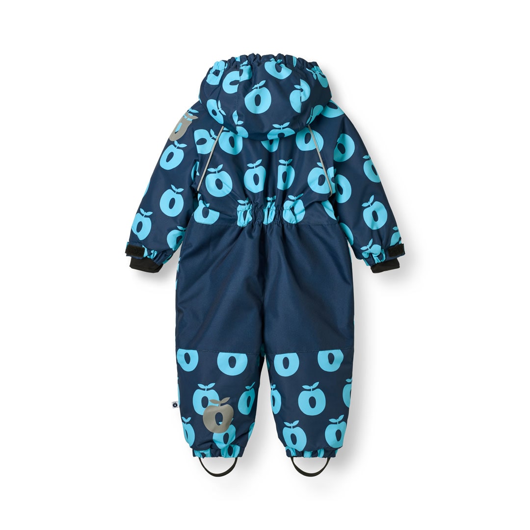 Snowsuit for toddlers with apples
