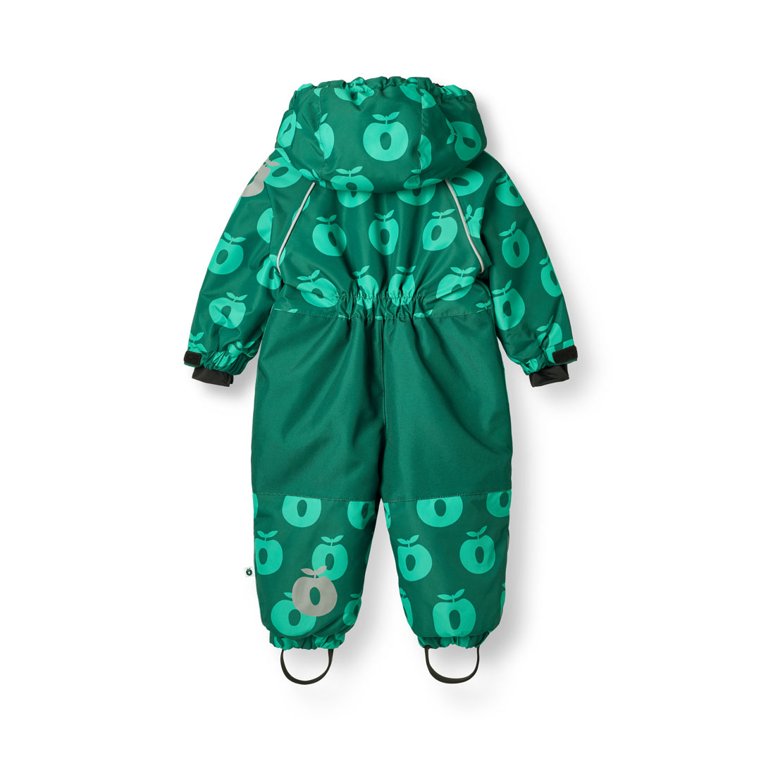 Snowsuit for toddlers with apples