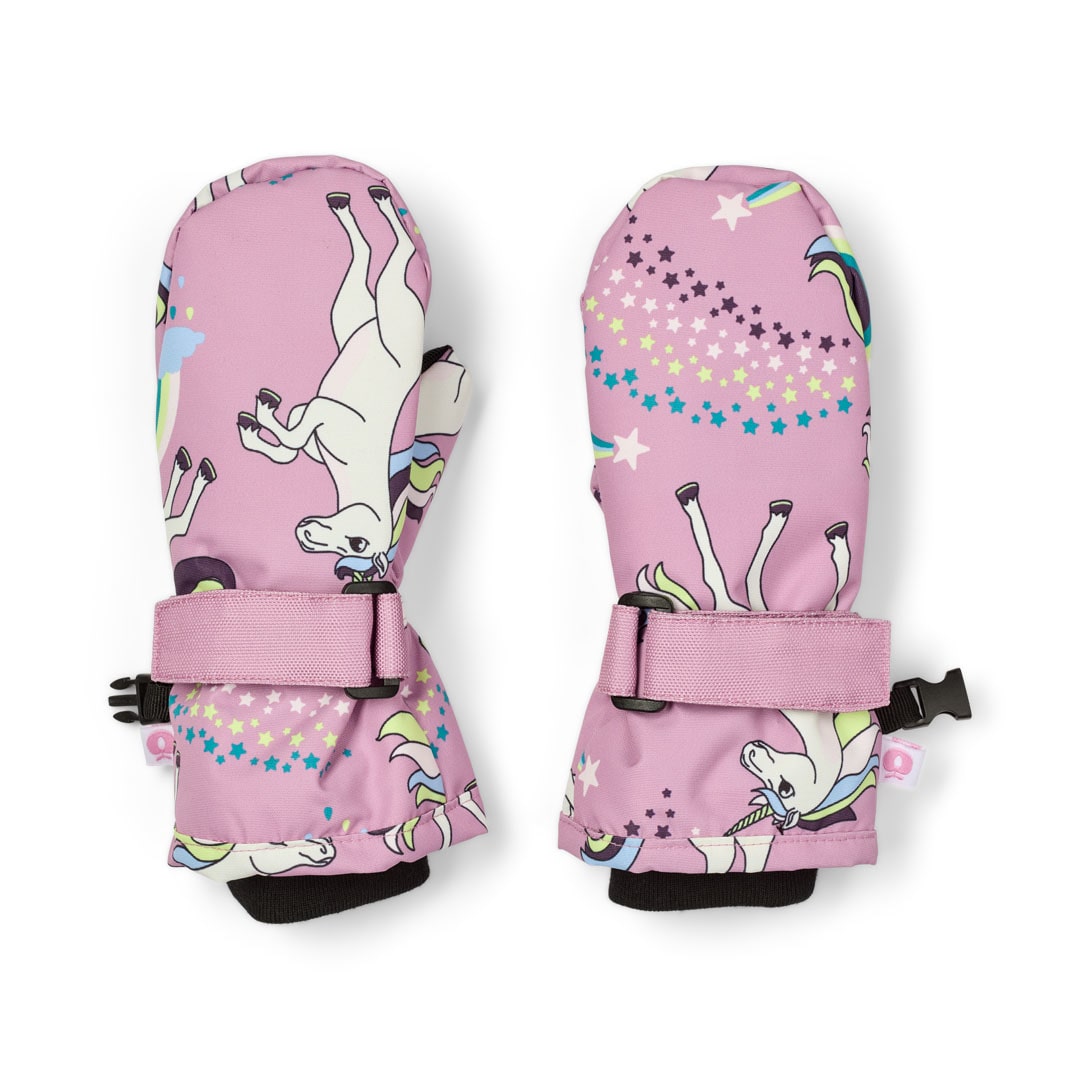 Mittens with unicorns