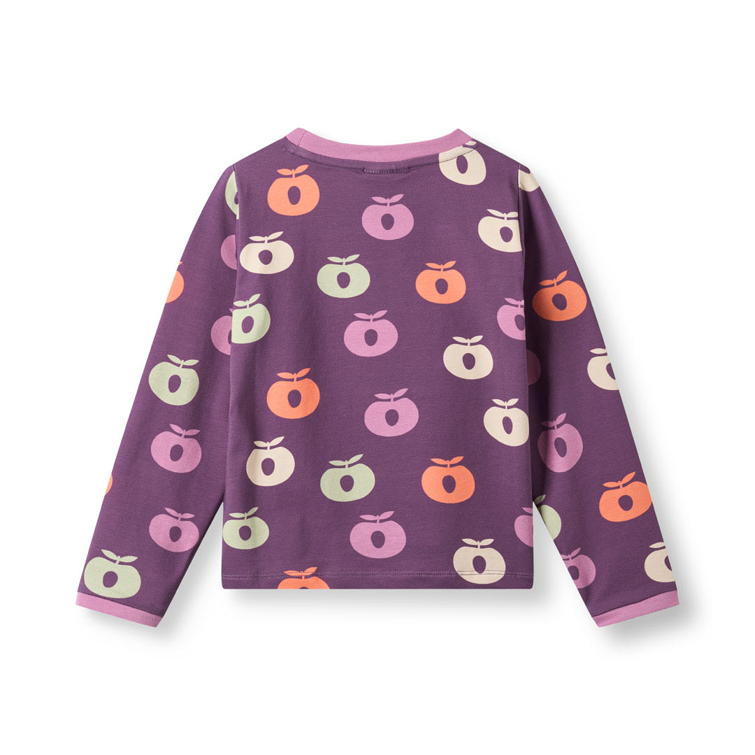 Elstar long-sleeved top with apples