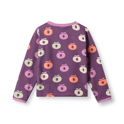Elstar long-sleeved top with apples