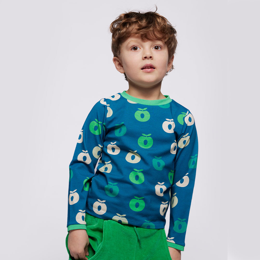 Elstar long-sleeved top with apples