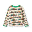 Elstar long-sleeved top with trains