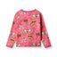 Elstar long-sleeved top with festive animals