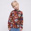 Gala long-sleeved top with Christmas