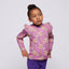Regent long-sleeved top with disco balls