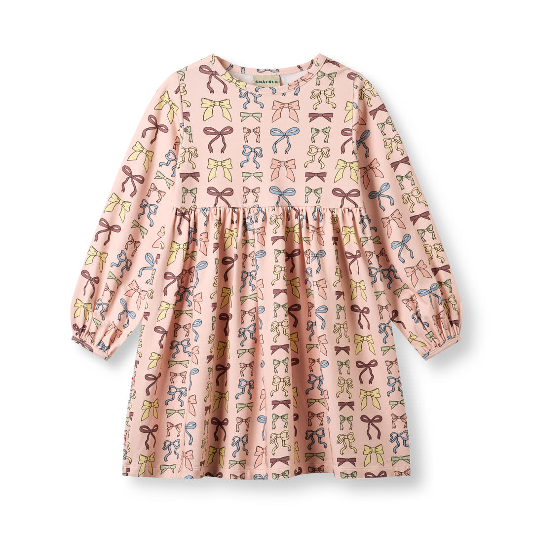 Delblush dress with bows