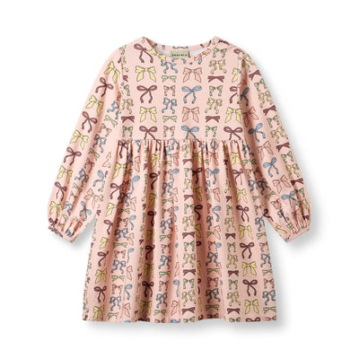 Delblush dress with bows