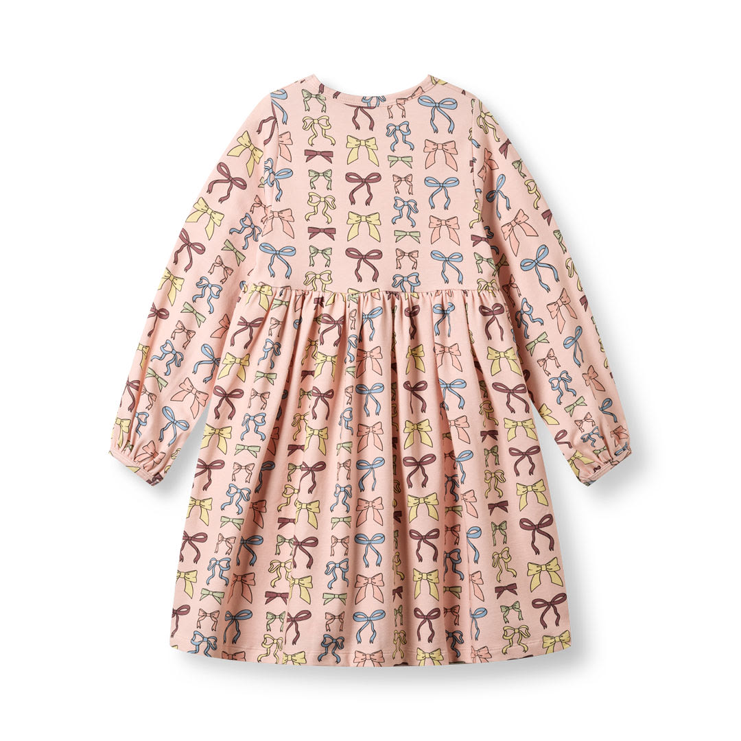 Delblush dress with bows