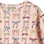 Delblush dress with bows