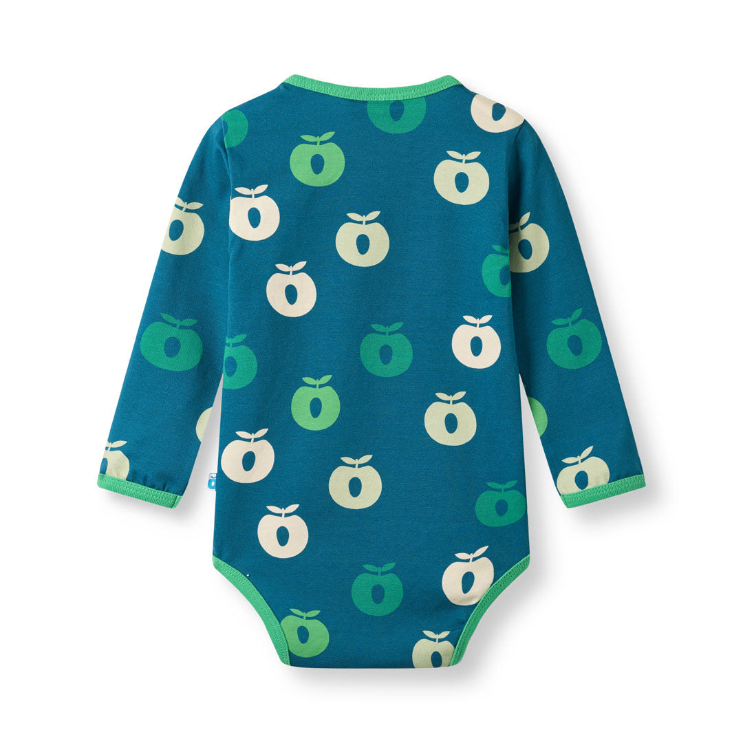 Elstar long-sleeved baby body with apples
