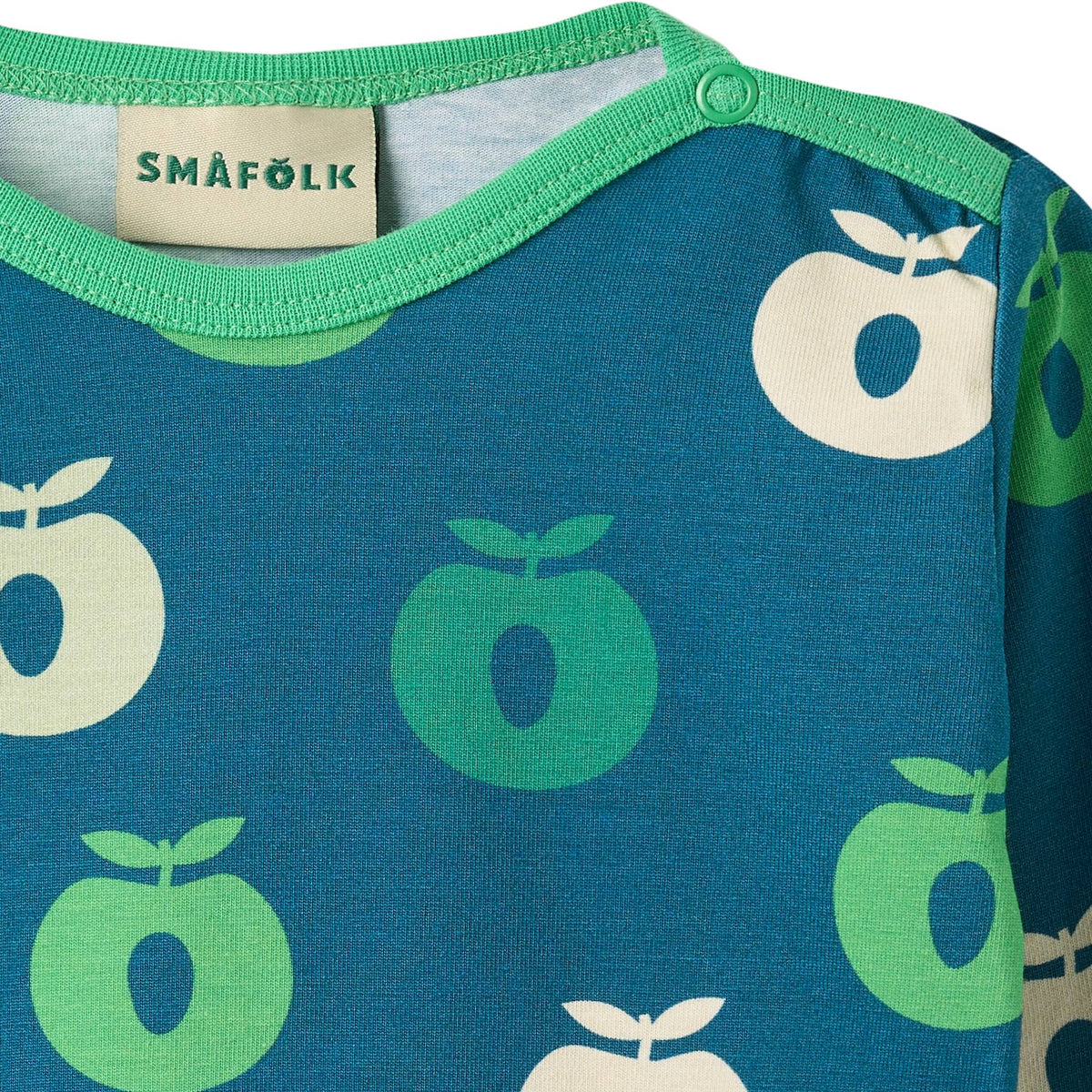 Elstar long-sleeved baby body with apples
